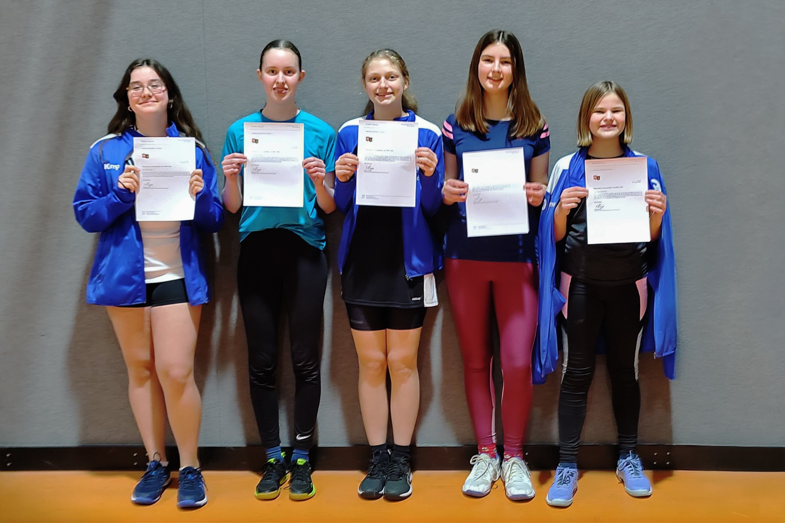 Fechten,Berufung,Kader,2025,Degen,Ernennung,Urkunden,Gratulation