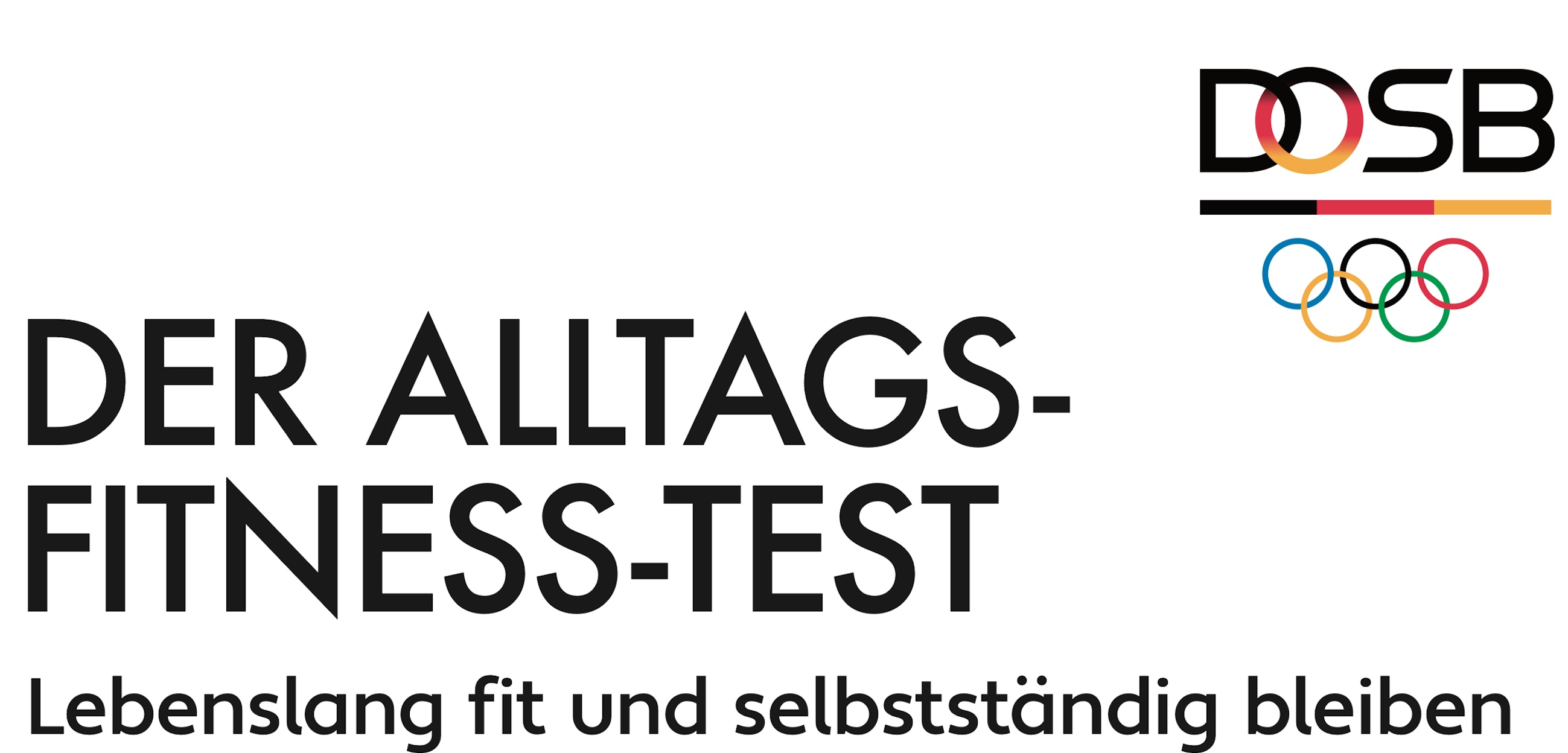 Textbild mit dem Schriftzug Alltags-Fitness-Test