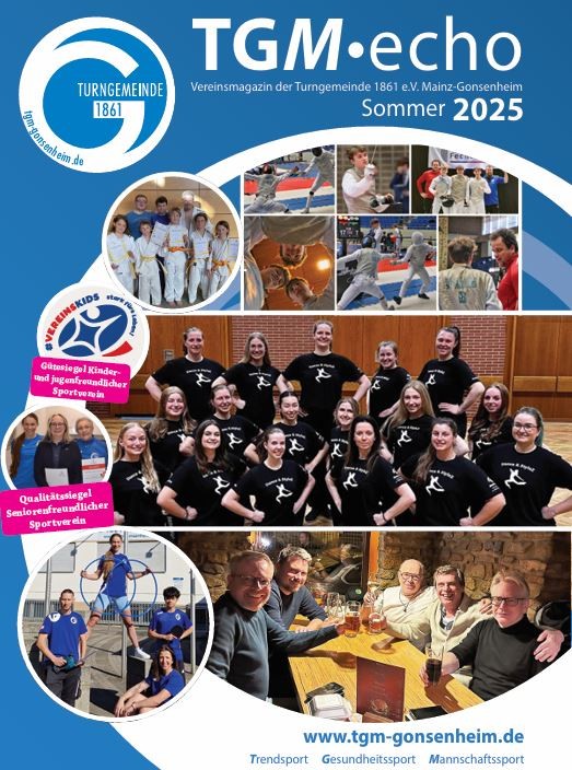 Collage von Vereinsaktivitäten im Sommer 2025