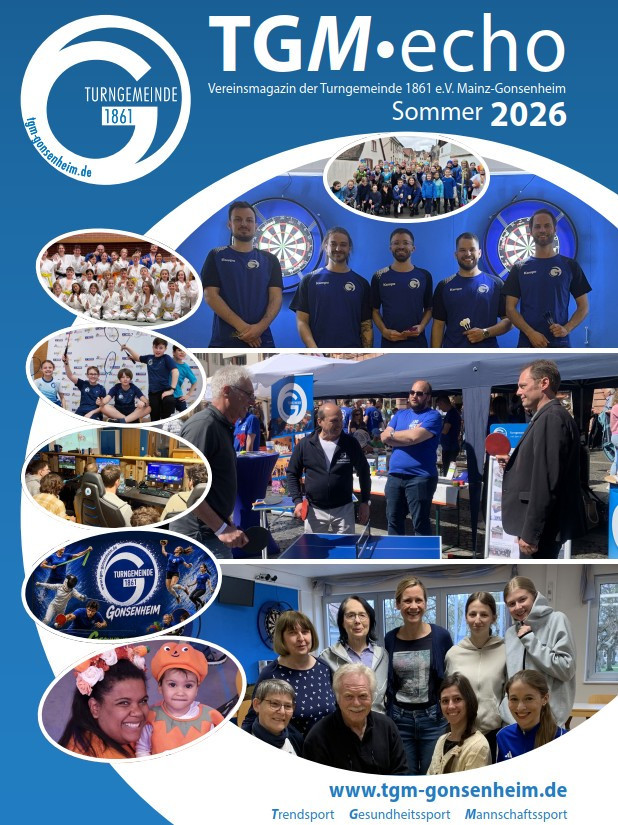 Turngemeinde Gonsenheim 1861 – Sport und Gemeinschaft im Sommer 2026 Collage verschiedener Sportarten und Aktivitäten beim Turngemeinde Gonsenheim 1861 Sommer 2026