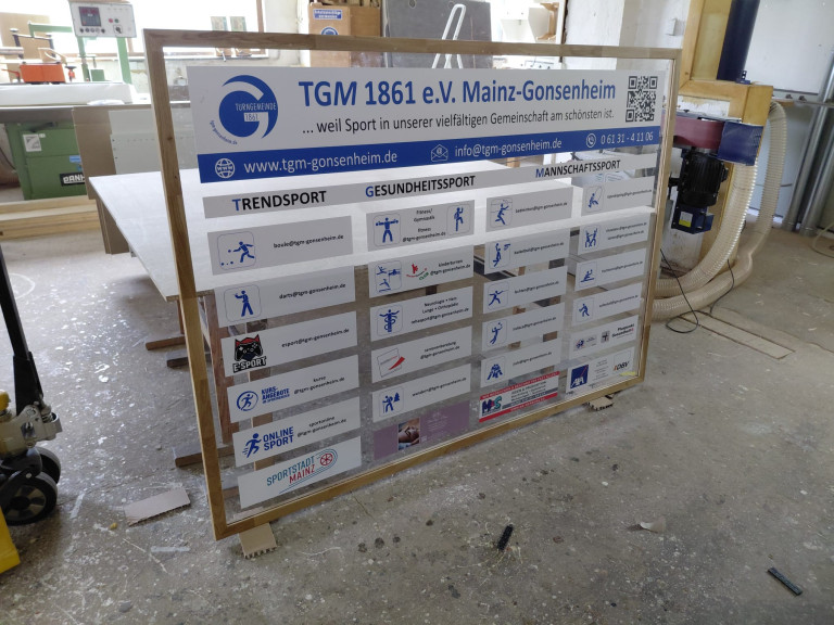 TGM 1861 e.V. Mainz-Gonsenheim Sportangebote Übersicht – Trend-, Gesundheits- und Mannschaftssport Übersicht der Sportangebote bei TGM 1861 e.V. Mainz-Gonsenheim mit Trend-, Gesundheits- und Mannschaftssport in einer Werkstatt.