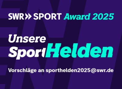SWR Sport Award 2025 Vorschläge für Sporthelden einreichen