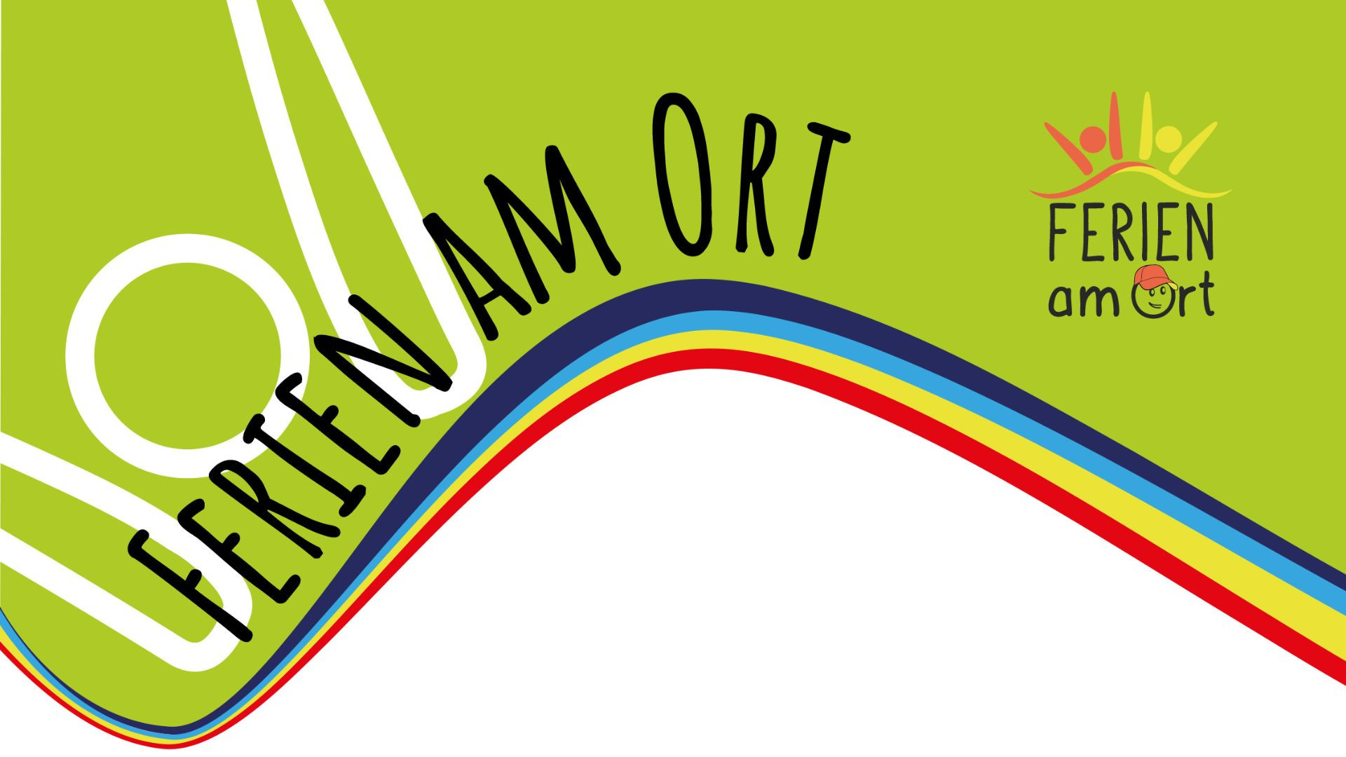 Grafik mit Schriftzug und Regenbogenfarben für das FAO Event 2026