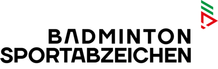 CSM BNRW Cobranding Badmintonsportabzeichen Logo – Abzeichen für Badminton-Sportler