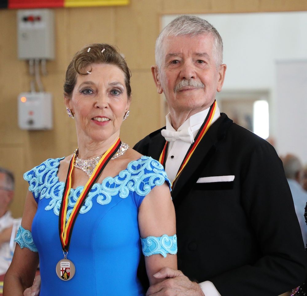 Jutta Bous und Klaus Platzer tanzten das 100ste Turnier