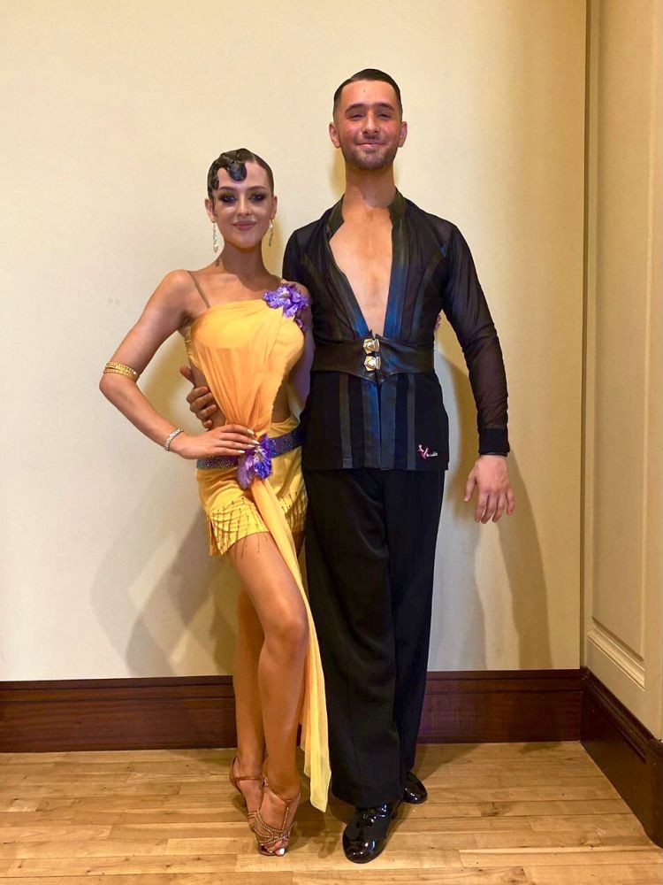 Daniel Gert & Kelly Carey vom Tanz- und Sportzentrum Mittelrhein in Koblenz