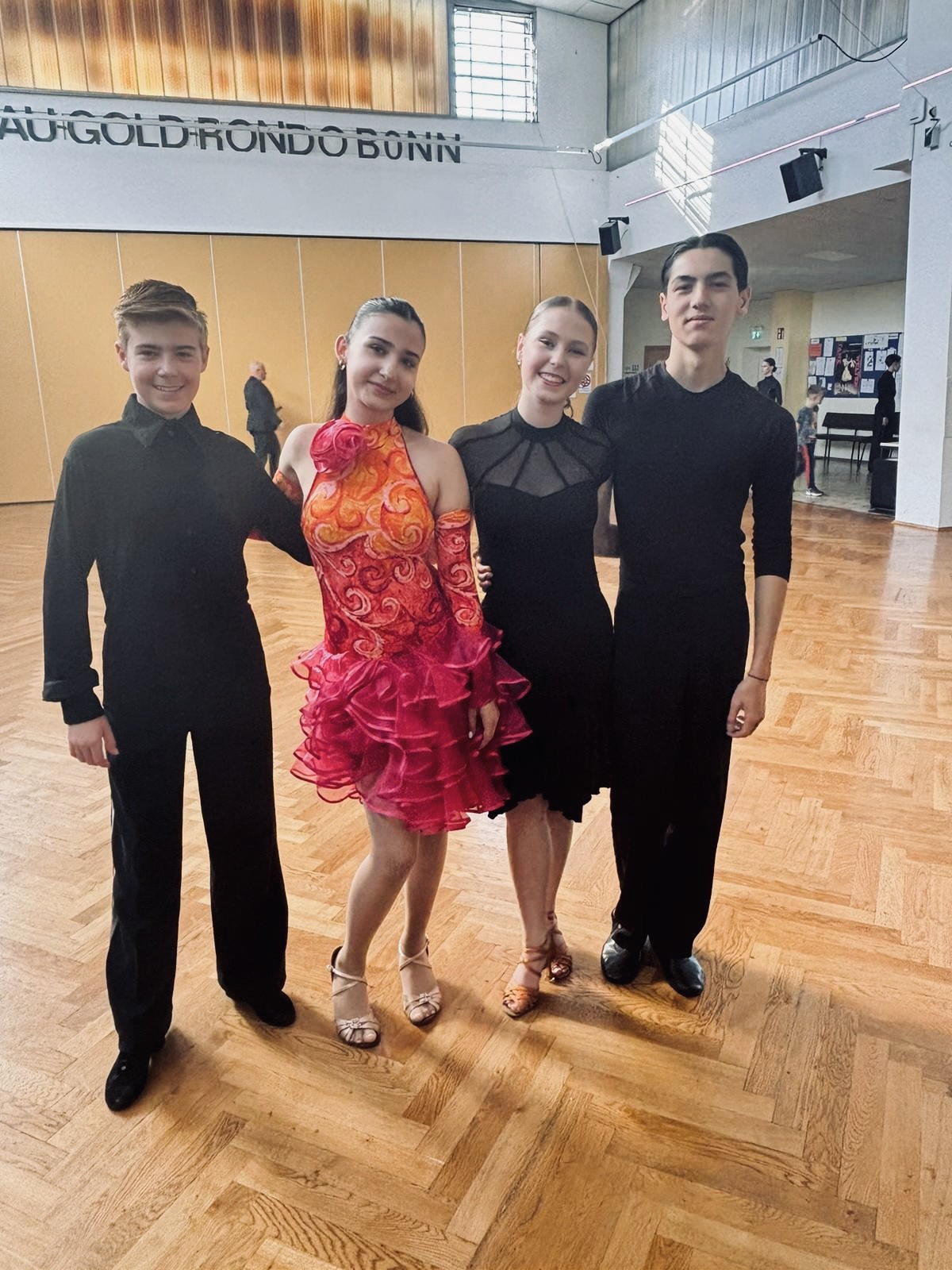 Adrian Reckenthäler / Leyla Tosun und Henri Pham / Hannah Schülke vom TSZ Mittelrhein