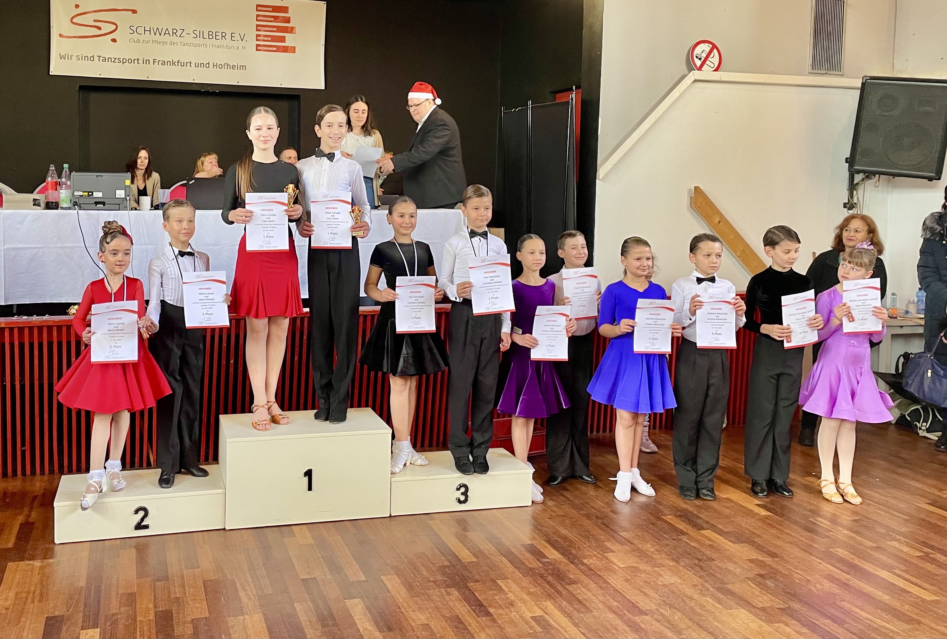 TSZ Mittelrhein - Viktor Schädle und Clara Bootz Sieger Jun I D in Frankfurt