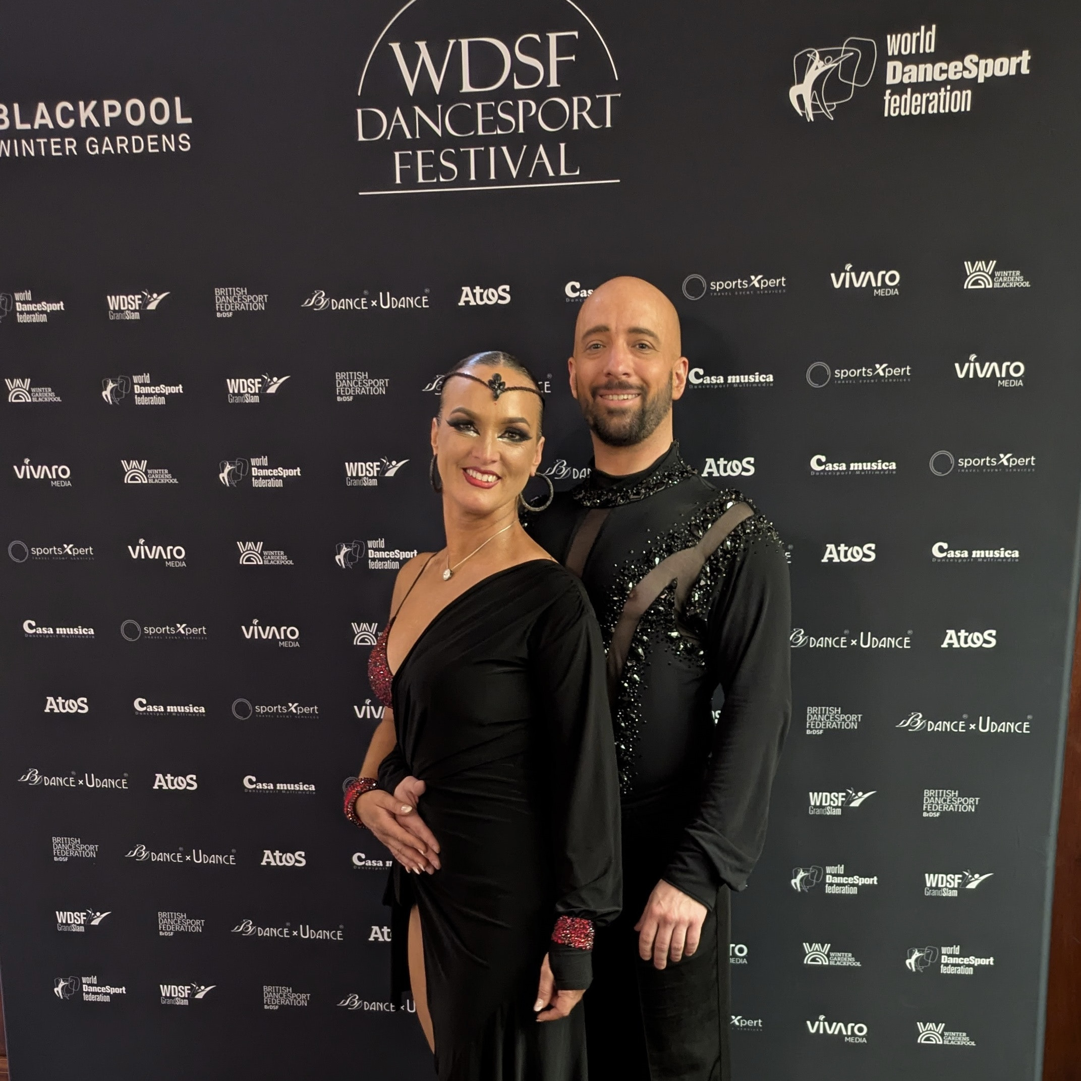 Minning/Fiedler beim WDSF Dancesport Festival in Blackpool Winter Gardens