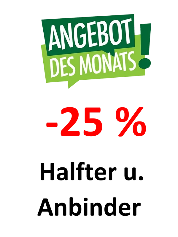 Angebot des Monats Oktober 2026 mit 25 Prozent Rabatt