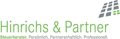 Logo mit Slogan in grüner Schrift