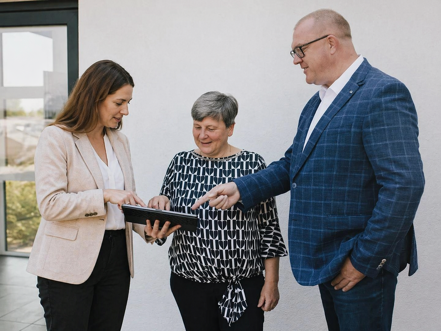 Hinrichs Steuerberater Team aus Magdeburg und Oldenburg bei der gemeinsamen Besprechung