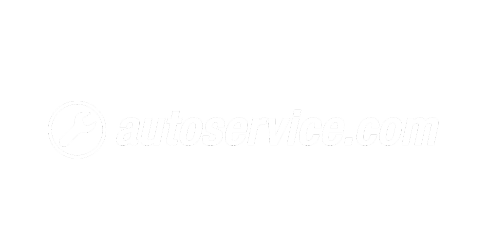 Partnerlogo mit dem Schriftzug autoservice.com auf schwarzem Hintergrund