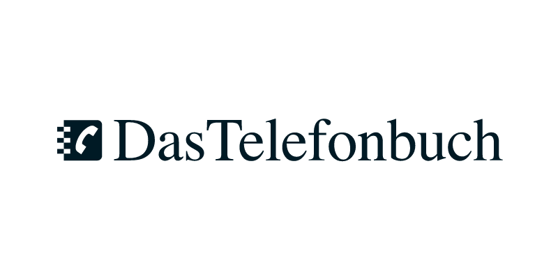 Logo von Das Telefonbuch in großer, RGB-Variante