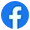 Facebook Logo auf blauem Hintergrund