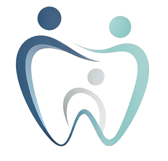 Logo Zahn – Zahnärztliches Logo mit stilisiertem Zahn und Personen