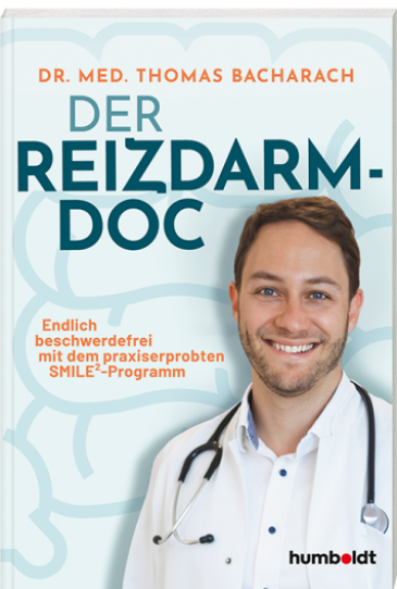 Buchcover Der Reizdarm-Doc mit Untertitel Endlich beschwerdefrei mit dem praxiserprobten SMILE2-Programm