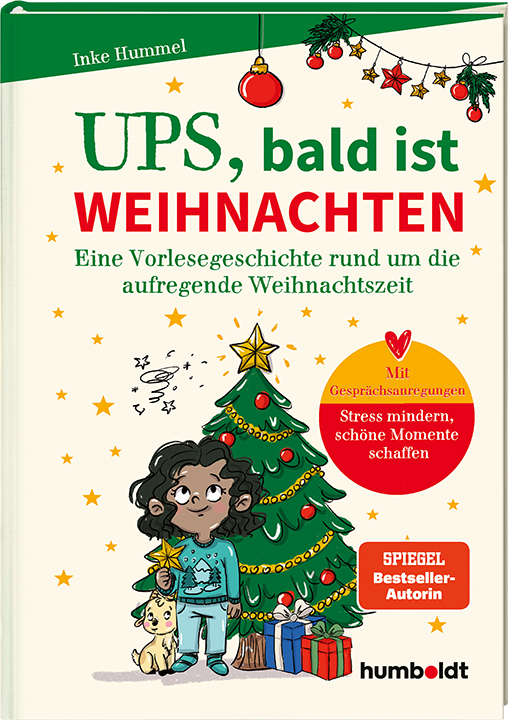 Buchcover von 'UPS, bald ist WEIHNACHTEN' – Vorlesegeschichte rund um die aufregende Weihnachtszeit mit Gesprächsanregungen