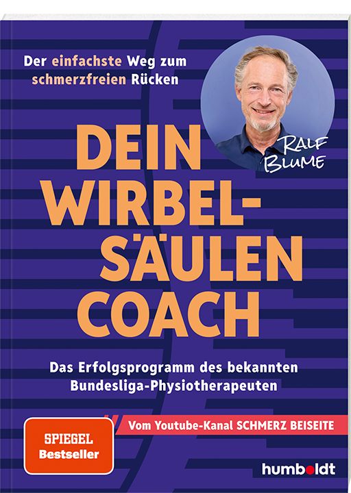 Buchcover Dein Wirbelsäulen-Coach von Ralf Blume – Erfolgsprogramm des bekannten Bundesliga-Physiotherapeuten