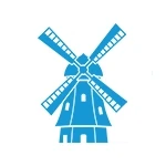 Icon der Stadt Gifhorn mit stilisierter Windmühle