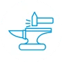 Icon Schmiede Innung – Symbol für Schmiedekunst und Handwerksinnung