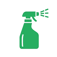 Icon Fensterzeug – Symbol einer Sprühflasche für Fensterreiniger