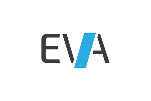 Logo von EVA auf weißem Hintergrund