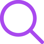 fi-rr-search Symbol: Lila Lupe als Such-Icon
