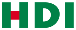 HDI Logo in grün auf transparentem Hintergrund
