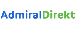 Admiraldirekt Logo in blau und grün