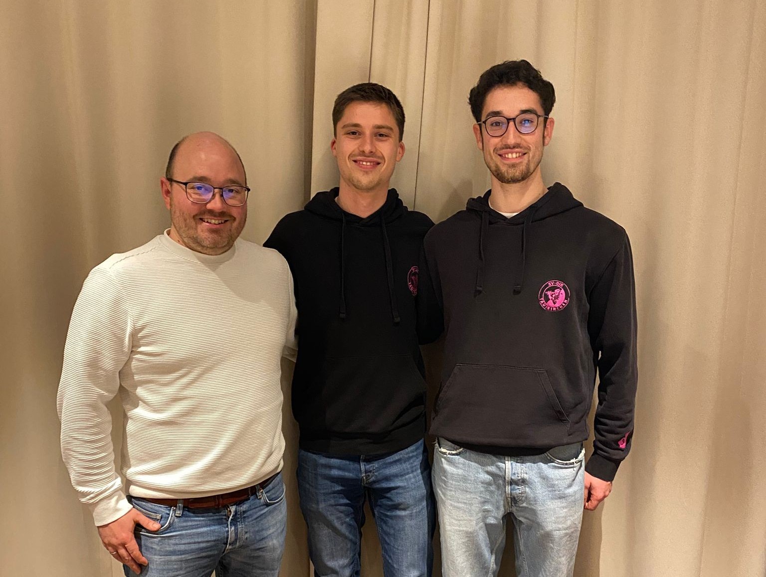 Neue Abteilungsleitung Tennis – Gruppenfoto der neuen Verantwortlichen der Tennisabteilung