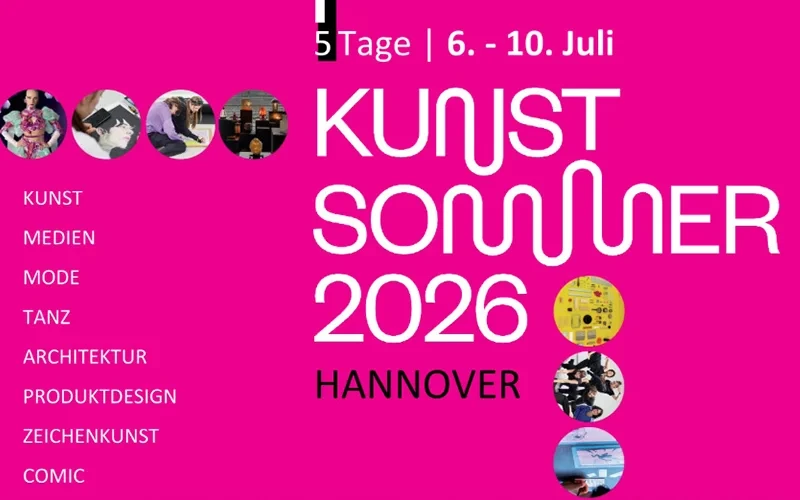 Publikation zum Kunst Sommer 2026 in Hannover – Veranstaltungsankündigung mit Datum und Infos