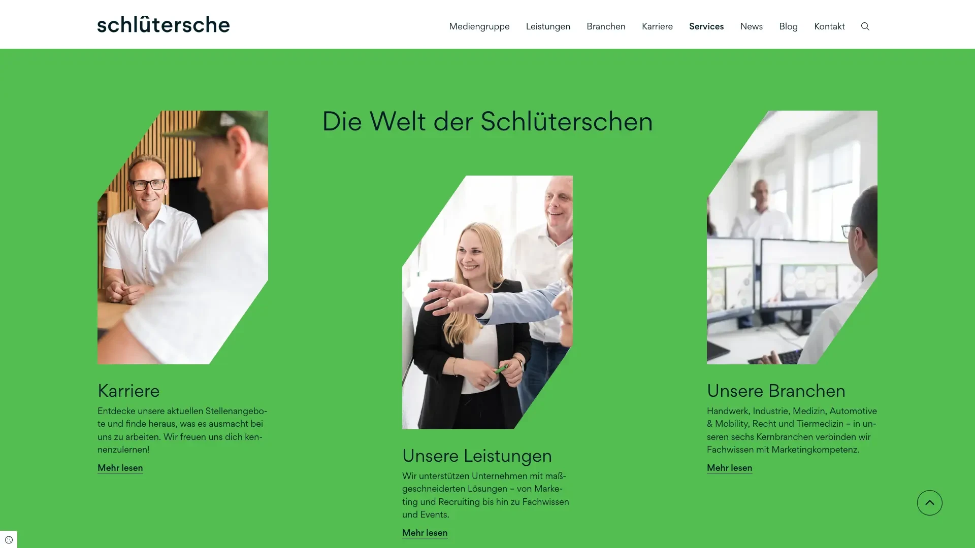 Die Welt der Schlüterschen – Teammeeting und Leistungen der Schlütersche Mediengruppe