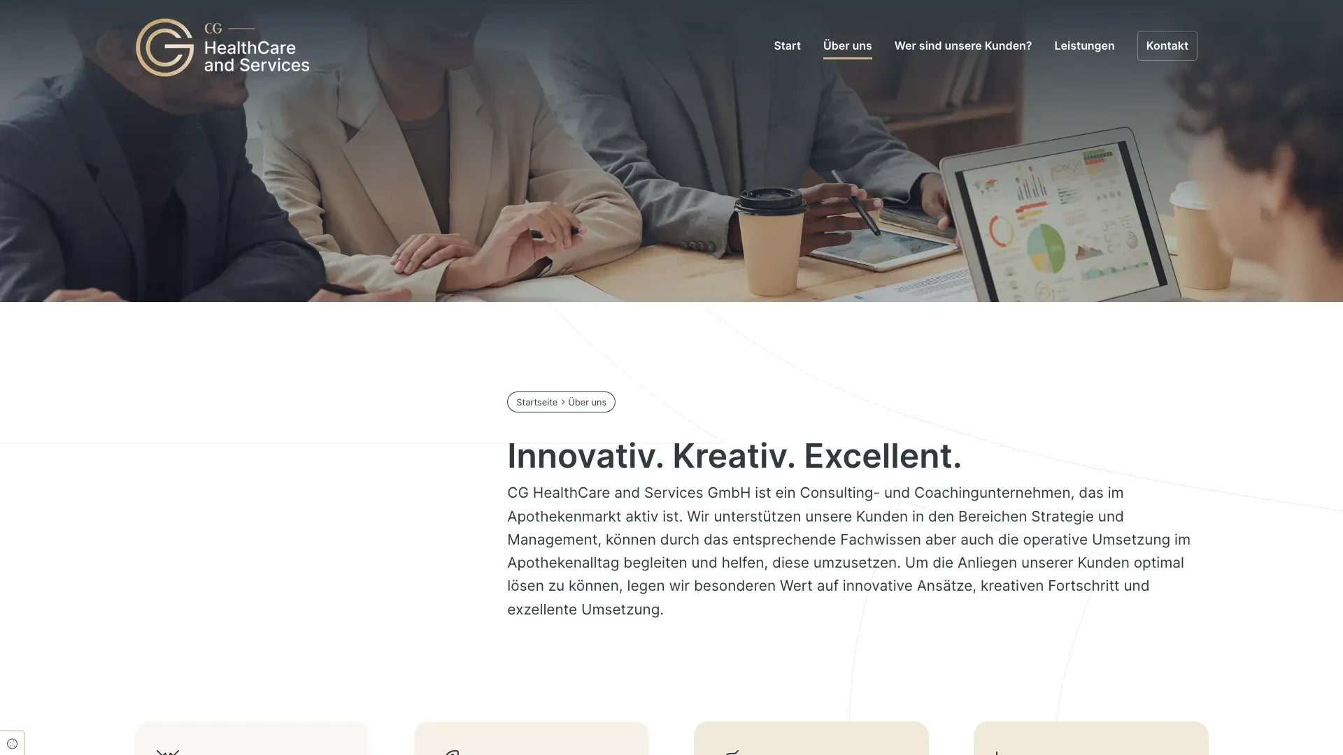 CG HealthCare und Services GmbH Consulting und Coaching im Apothekenmarkt