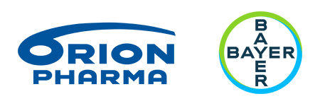 Logo von Orion und Bayer beim Infotag 26