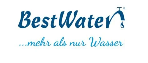 Logo von BestWater mit dem Slogan 'Mehr als nur Wasser'