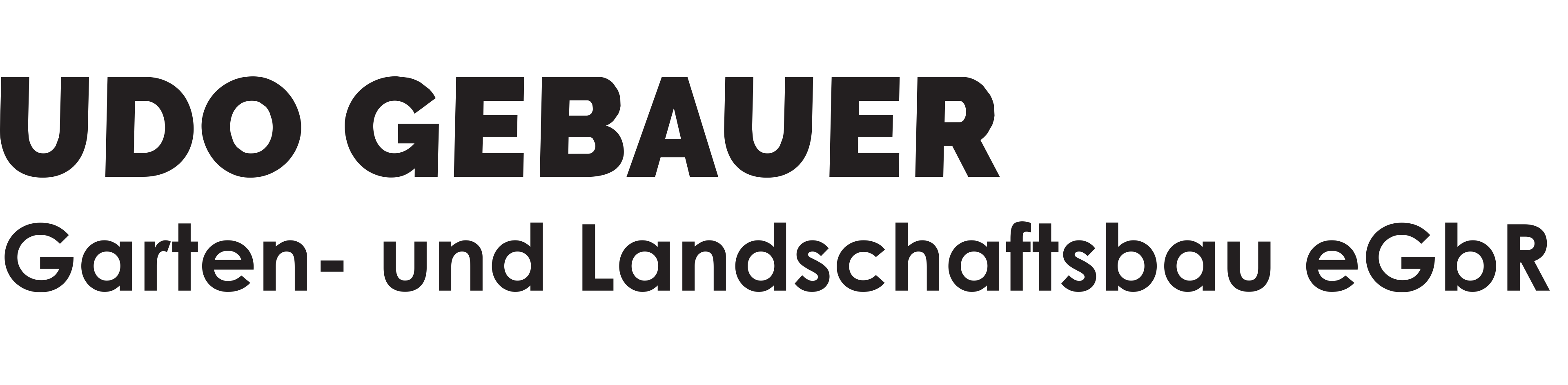 Logo von Udo Gebauer auf weißem Hintergrund