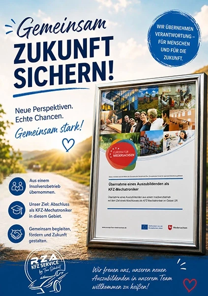 Förderprogramm für Azubis: Zukunft sichern, neue Perspektiven und Chancen für Auszubildende als KFZ-Mechatroniker