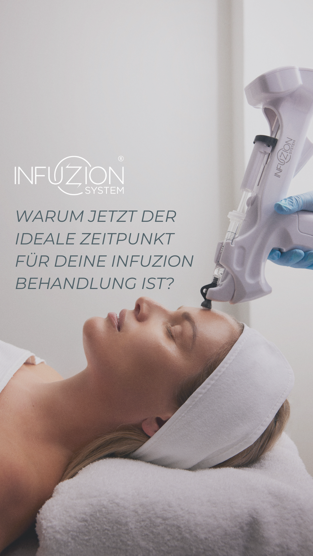 Infuzion System Behandlung Titelbild – Warum jetzt der ideale Zeitpunkt für deine Infuzion Behandlung ist – Christmas Glow Kampagne 2024