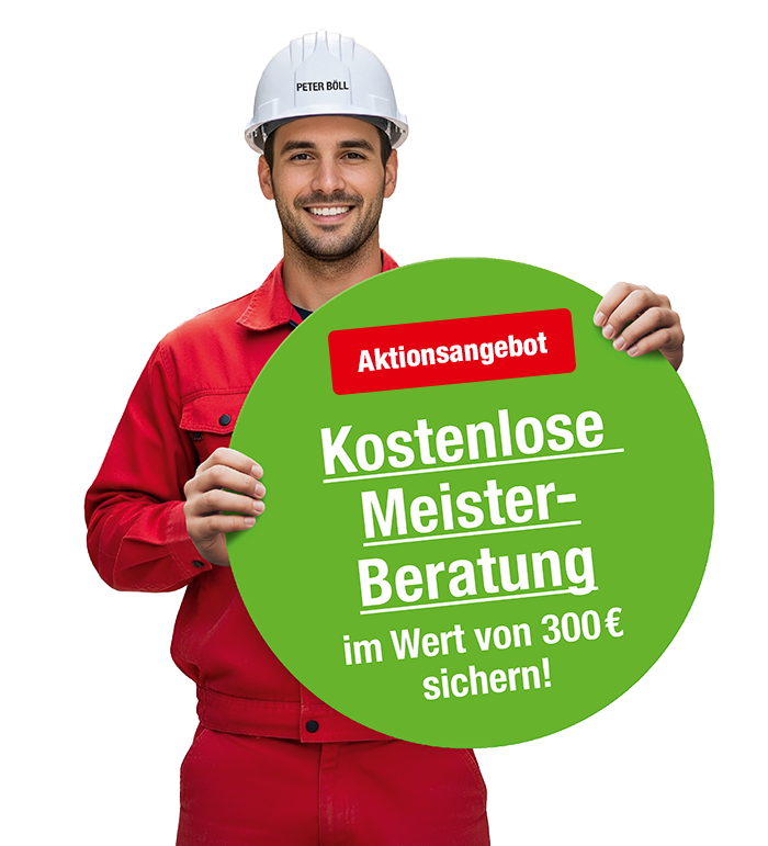 Aktion verlängert: Person Jan mit Aktionsangebot zur kostenlosen Meister-Beratung im Wert von 300 Euro