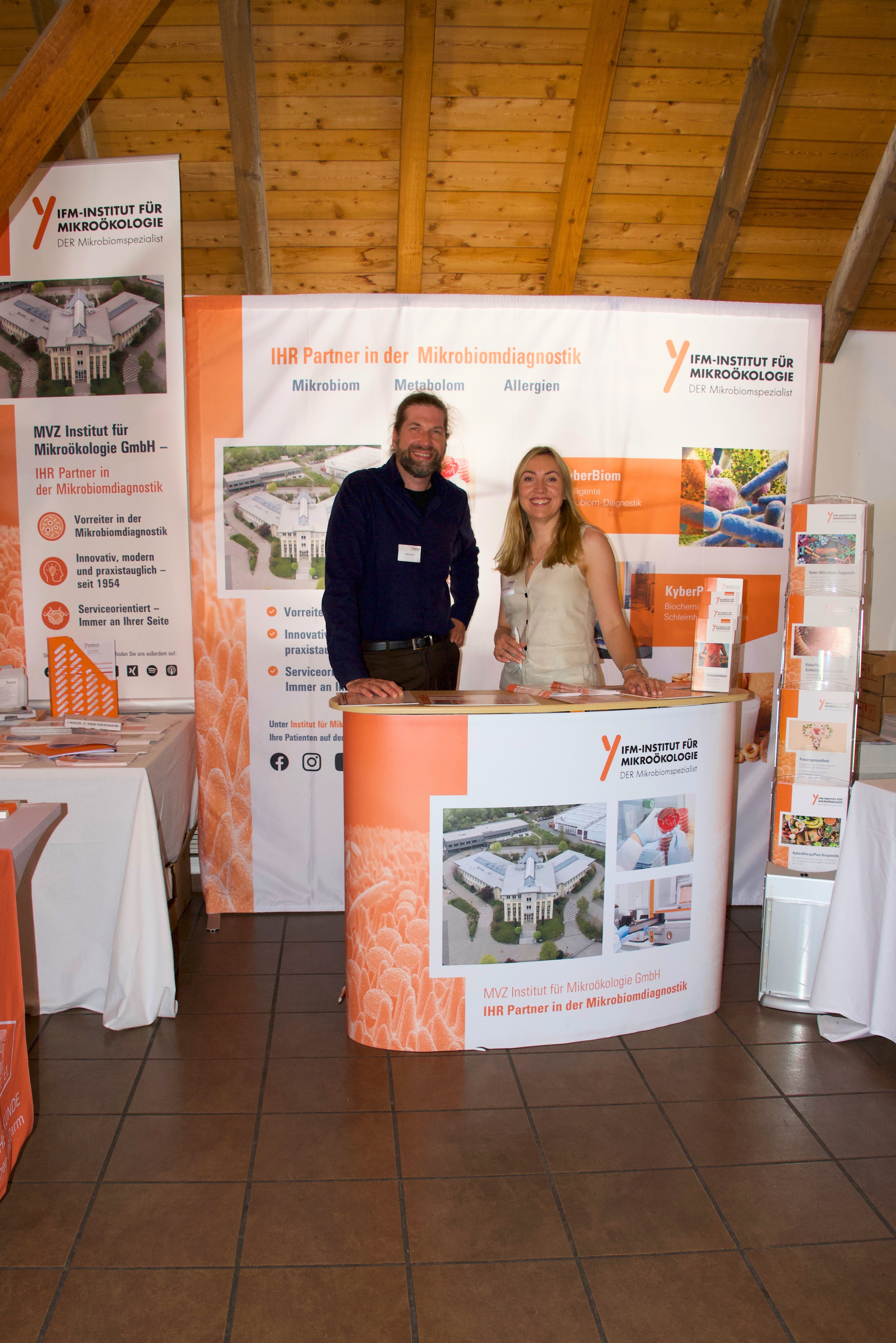 Malte Burkert und Kemja Metz