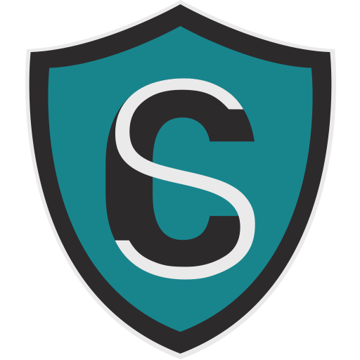 Blaues Schild mit dem Buchstaben S