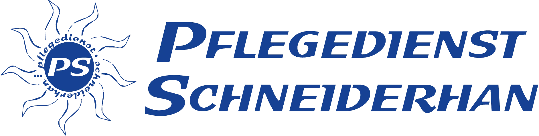 Vector Graphik Logo als Vektorgrafik in Blau Vector Graphik Logo in blauer Schrift als Vektorgrafik