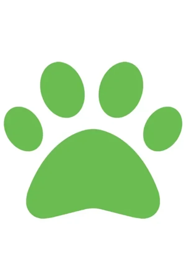 Team Platzhalter klein – Symbolische grüne Pfote als Platzhalterbild für Teammitglieder