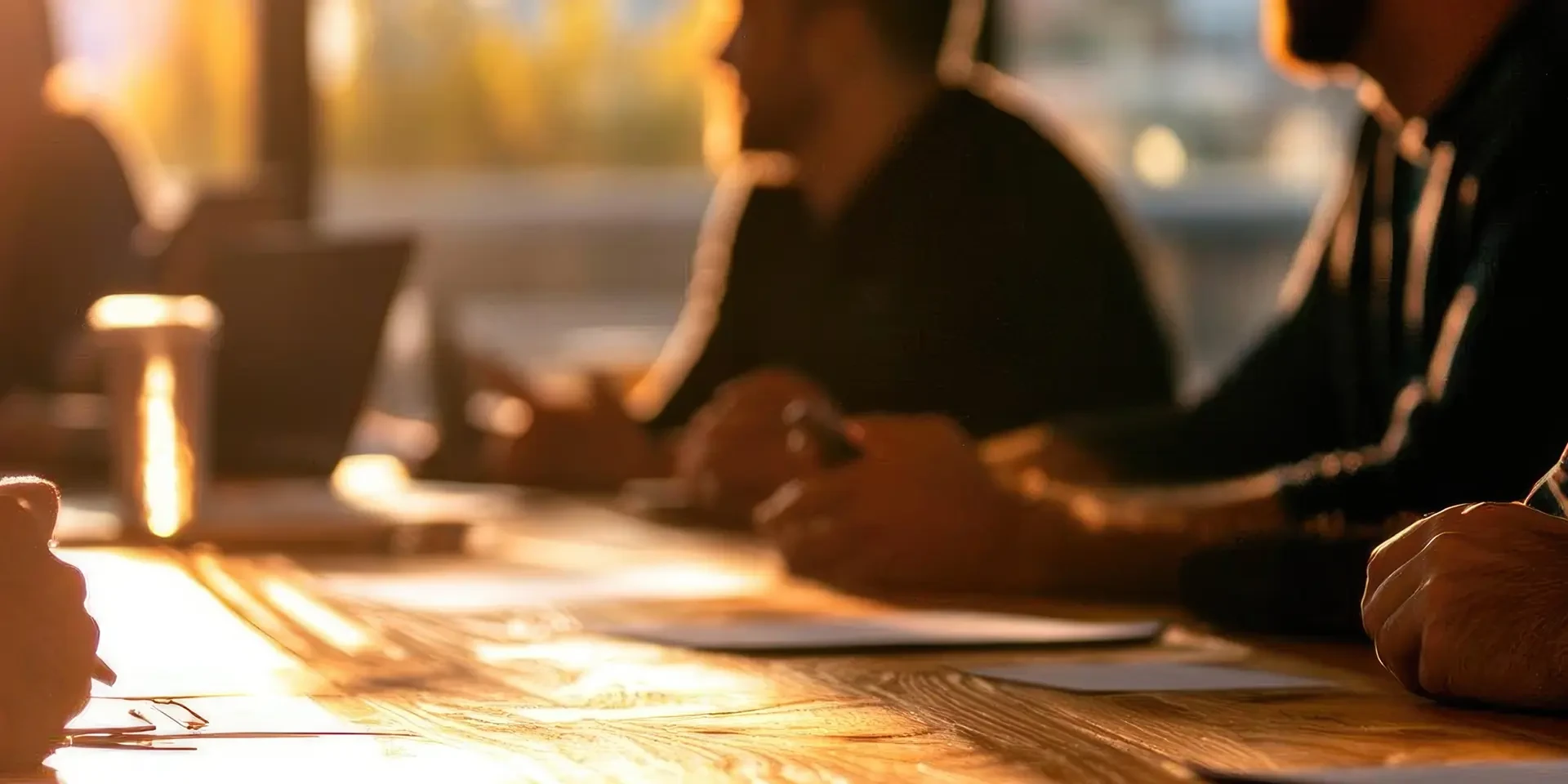 Headerbild für Buchhaltung und Lohnbuchhaltung – Personen bei der Arbeit am Schreibtisch