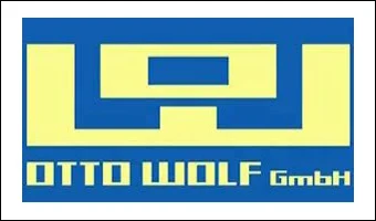 Logo der Otto Wolf GmbH in blau-gelb