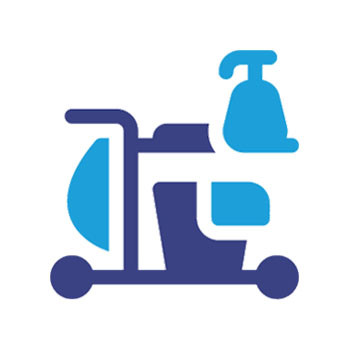 Icon von einem elektrischen MSI Mobilitätsroller