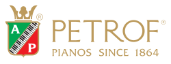 Petrof Logo – Markenlogo des Klavierherstellers Petrof