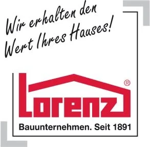 Lorenz Bauunternehmen Logo – Wir erhalten den Wert Ihres Hauses, seit 1891