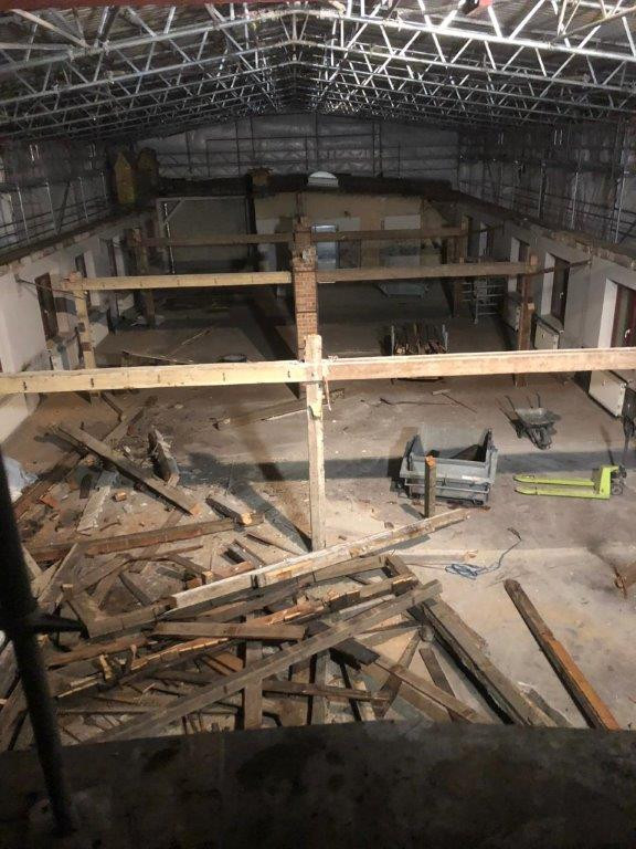 Dachsanierung Dachstuhl Rückbau Flachdach Abriss BV Berlin